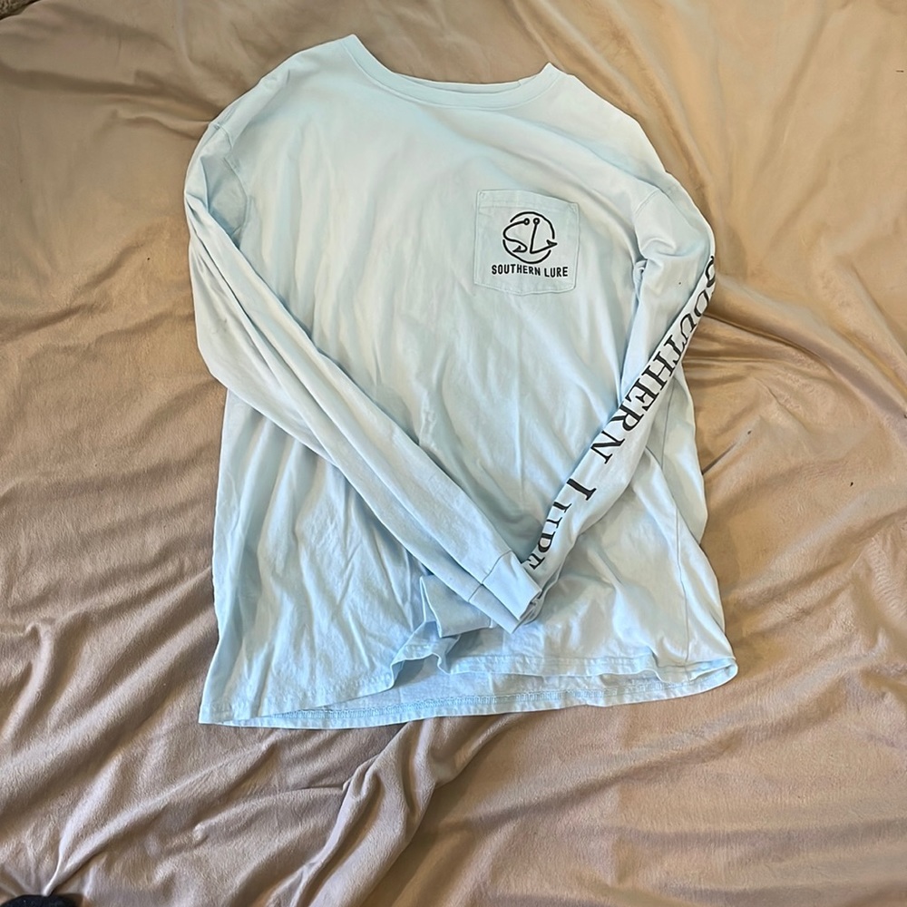 Light blue Southern Lure long sleeve